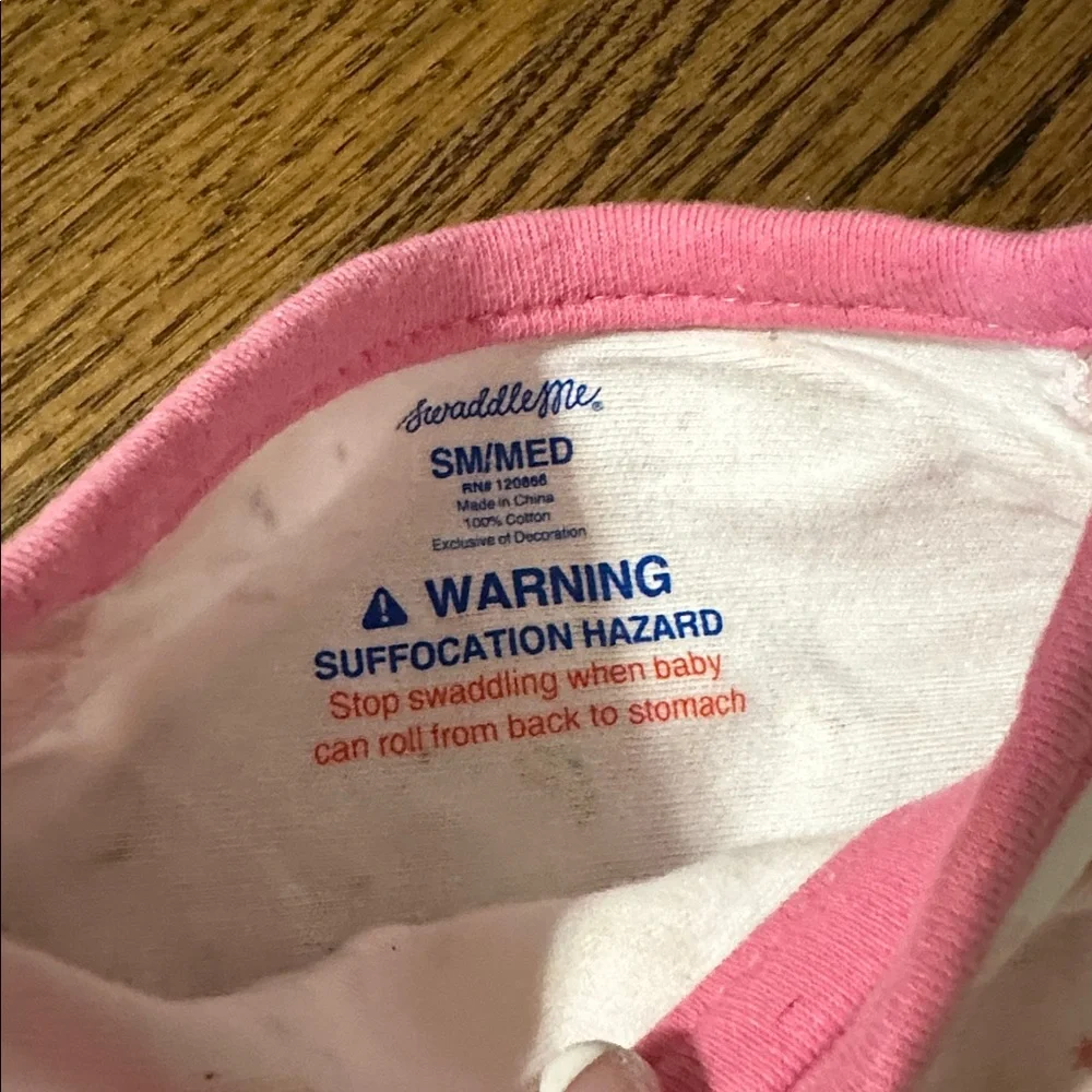 SwaddleMe Pink Unicorn One Piece